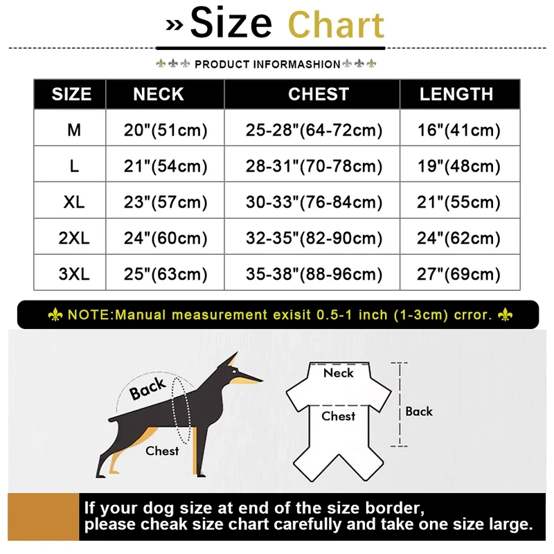 Manteau Imperméable Hiver Chaud Gros Chien