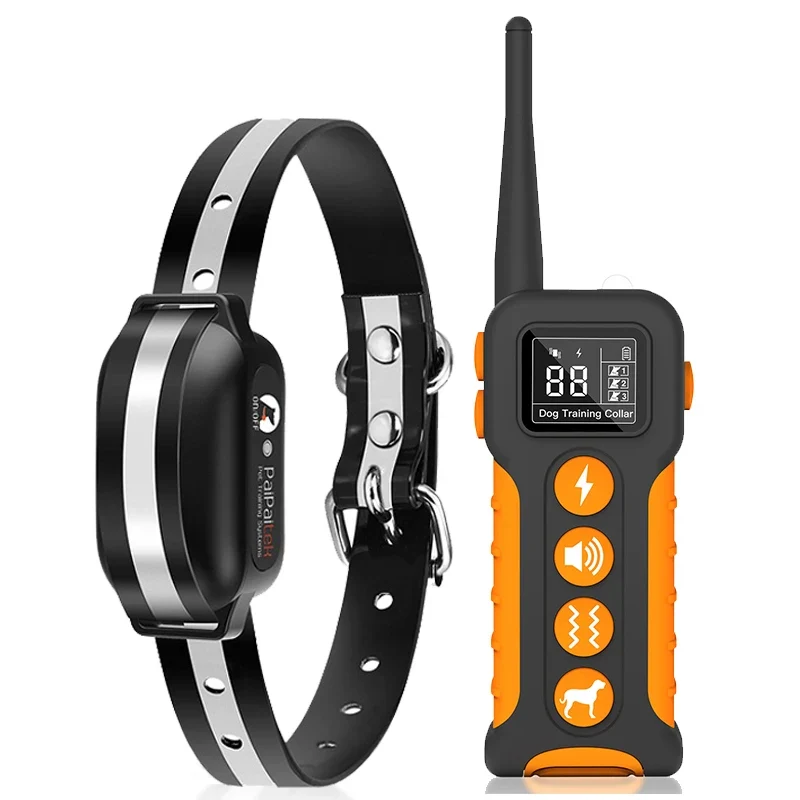 Collier Dressage 433m Étanche Gros Chien 9 Sons