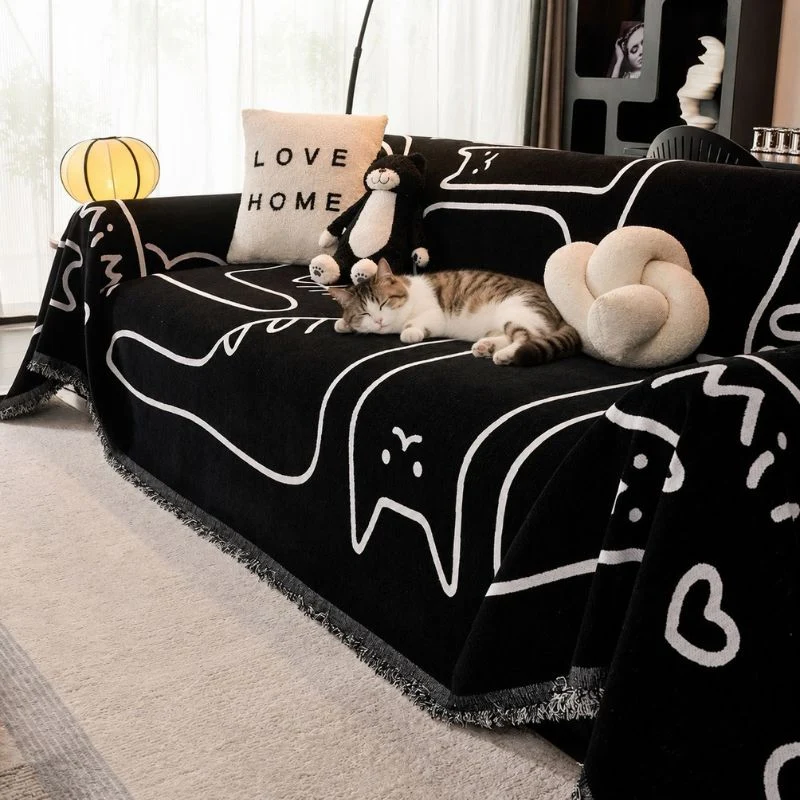 Housse de canapé anti-griffures pour chat - GriffArt