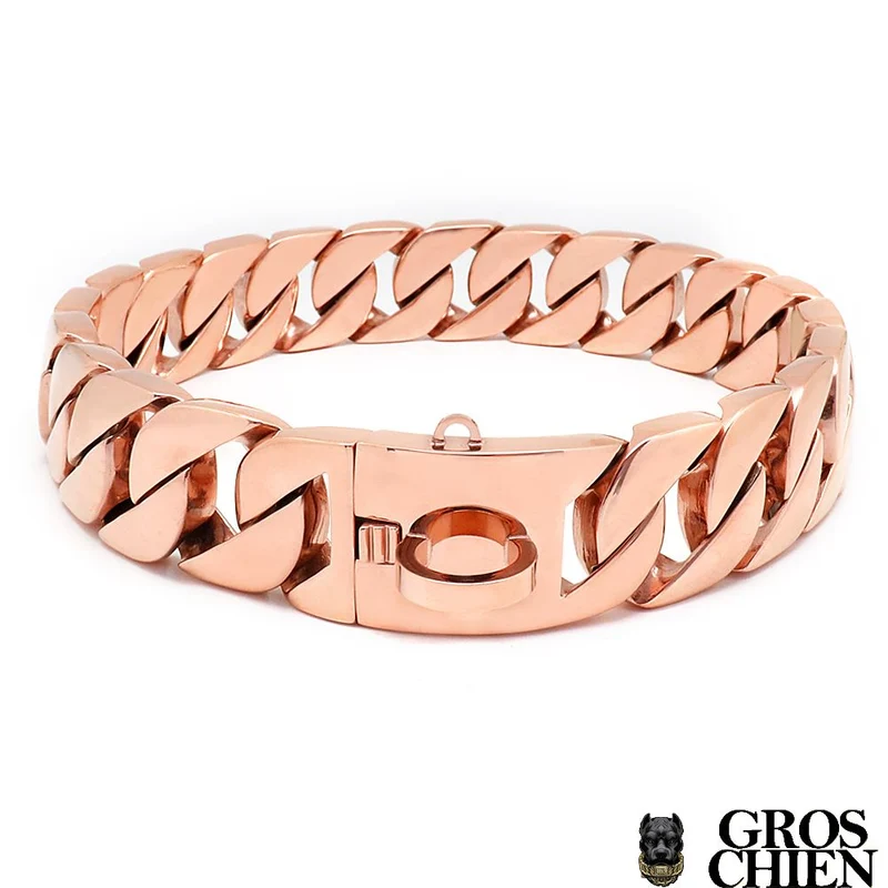 COLLIER GOLDEN PINK