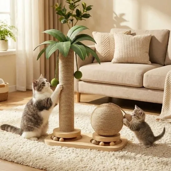 ARBRE A CHAT PALMIER TROPICAL