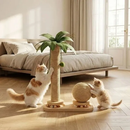 ARBRE A CHAT PALMIER TROPICAL