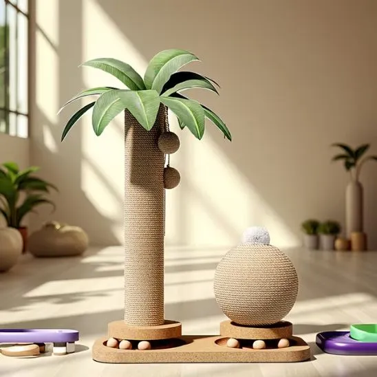 ARBRE A CHAT PALMIER TROPICAL