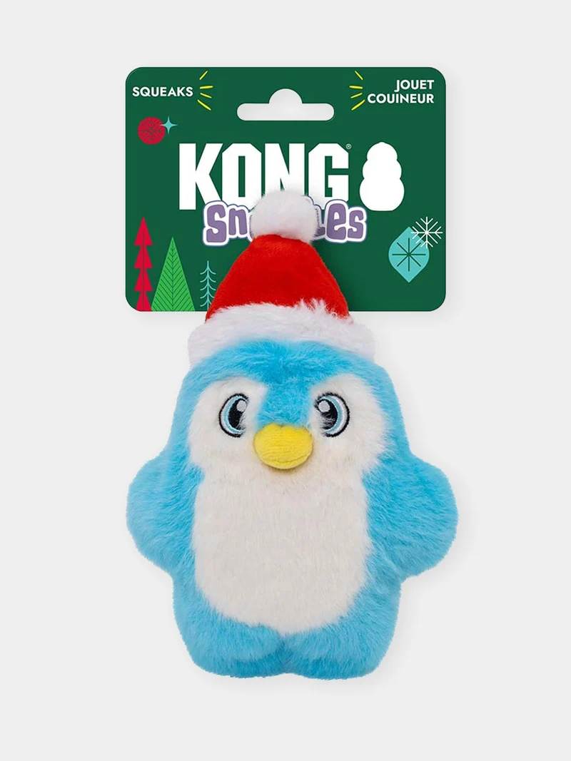 Peluche pour chien - Kong Snuzzles Holiday Pingouin🐧