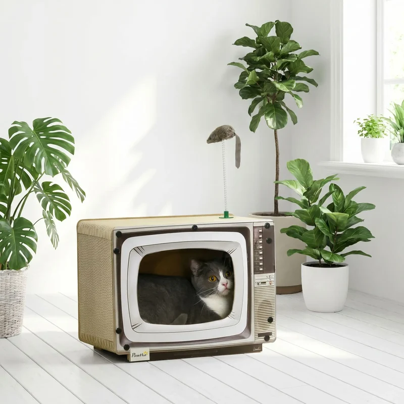 Griffoir en carton pour chat - TvCat
