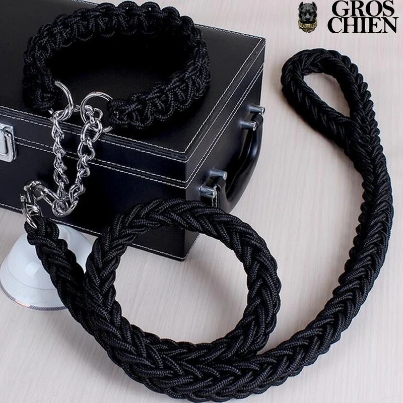 COLLIER + LAISSE "BLACK ARMY"