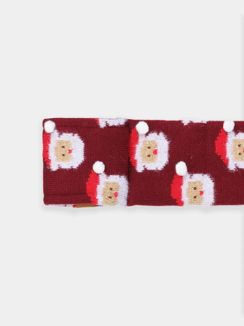 Echarpe de Noel pour chien - Père Noël 🎅🏻 Ho Ho Ho! - The Foggy Dog