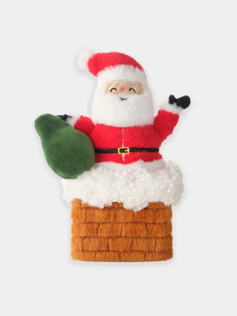 Peluche de Noël pour chien - Père Noël 🎅🏻 - The Foggy Dog