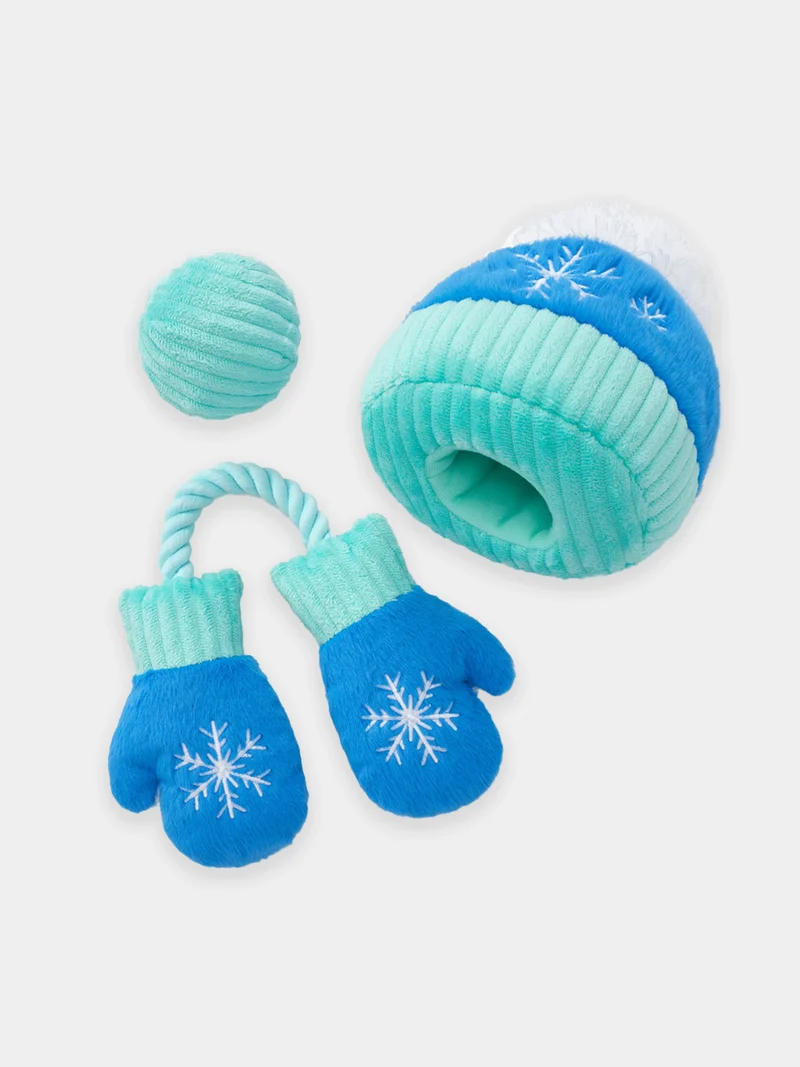 Peluches pour chien - Gant et Bonnet 🧤- The Foggy Dog