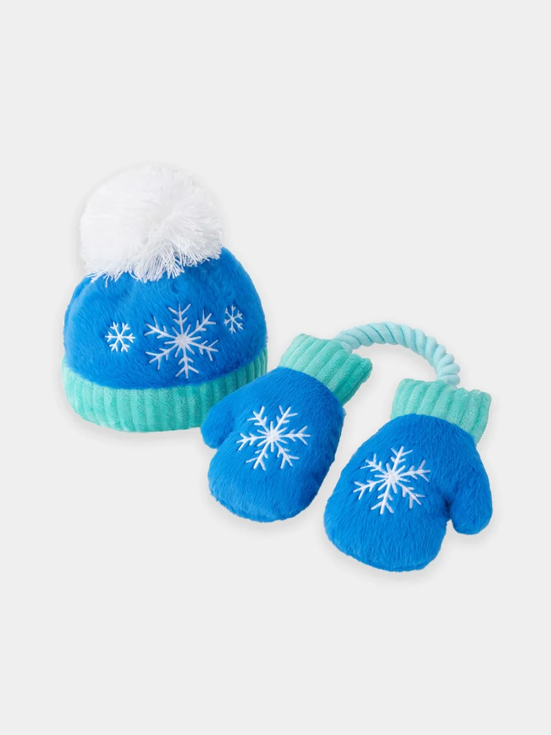 Peluches pour chien - Gant et Bonnet 🧤- The Foggy Dog