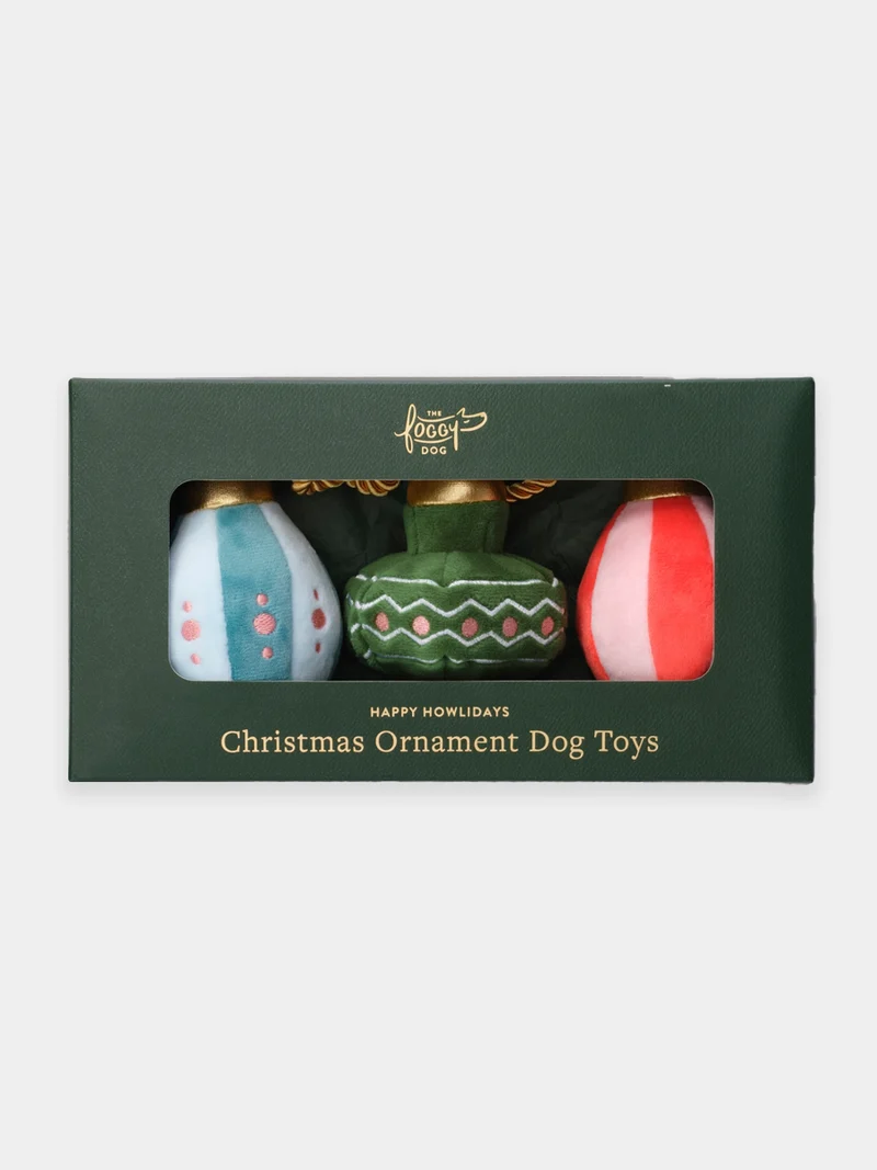 Coffret de peluches - Décorations de Noël 🎀🎄 - The Foggy Dog