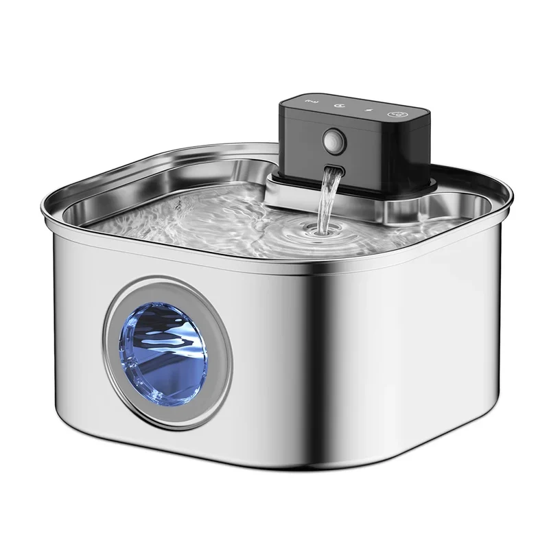 Fontaine à eau pour chat sans fil - liberté sans prise - Hydrina™
