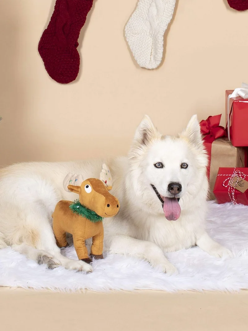Peluche de Noël pour chien - Renne de Noël 🦌 - Fringe Petshop