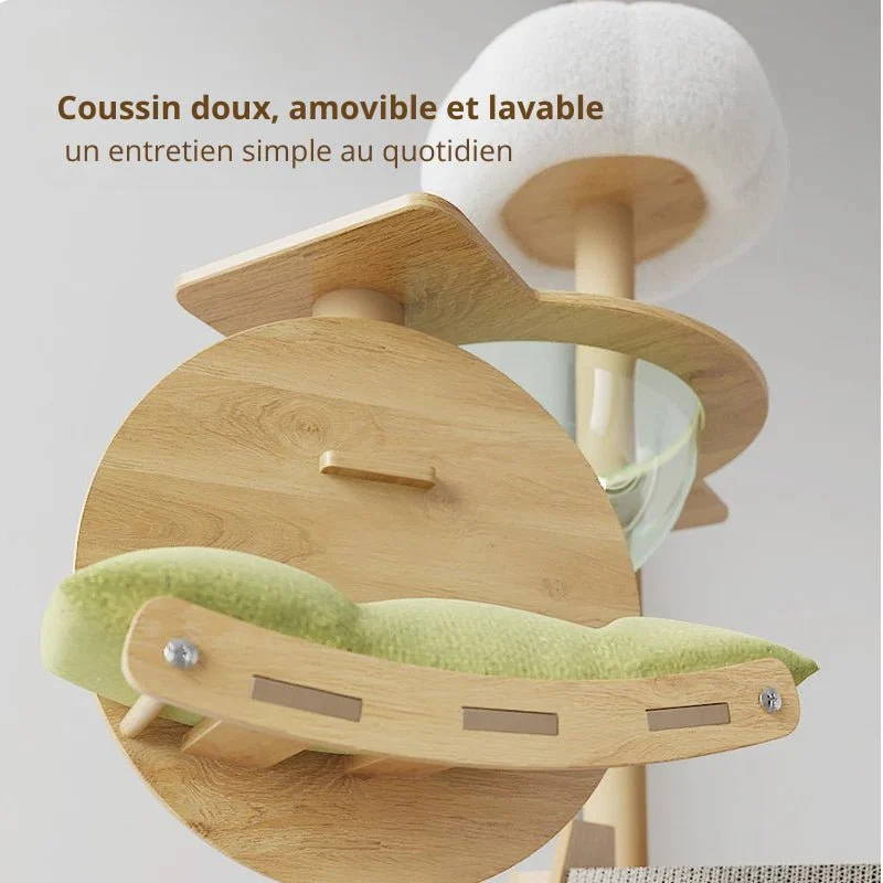 Arbre à chat 140 cm - Stable & design | Linéa