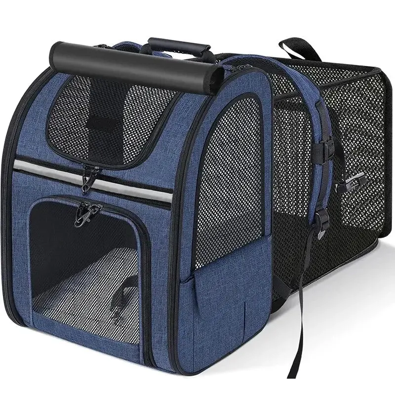 Sac à dos chat extensible avec abri - Confort total | MiaouMove