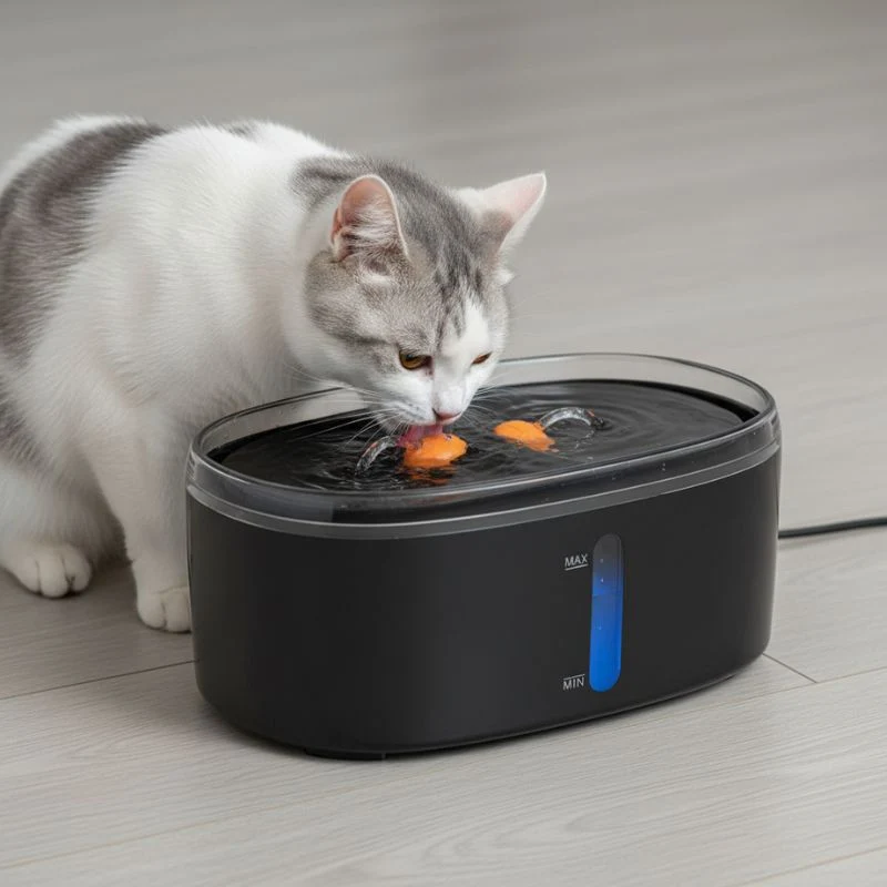 FONTAINE A EAU CHAT AVEC FILTRE - BALEINE