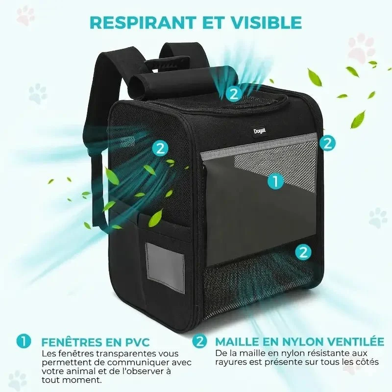 Sac à dos chat Backpack XL - Ventilé | FelisPack