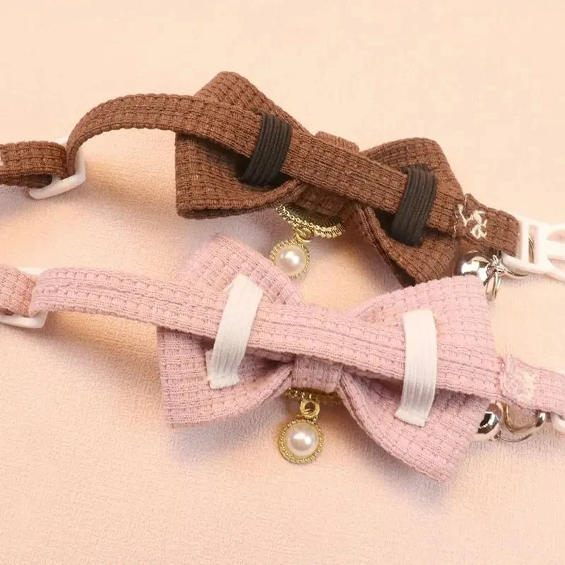 Collier chat nœud papillon - Élégant & réglable | MiaChic