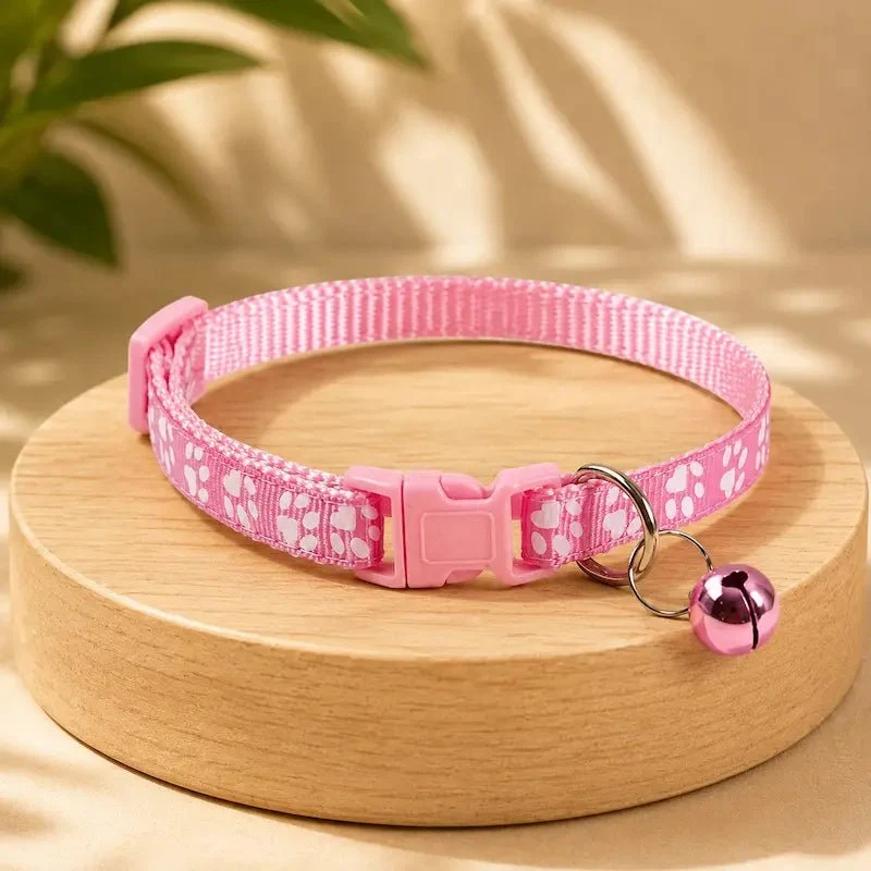 Collier chat motif coloré - Léger et réglable | PawColor