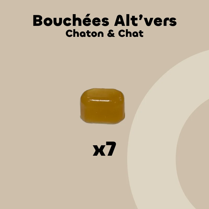 Bouchées ALT'VERS fermifuge chat - Biovetol
