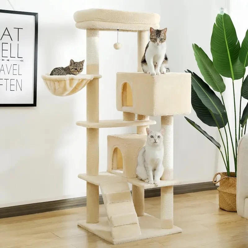 Arbre à chat luxe multi-niveaux – Tour premium | RoyalCat