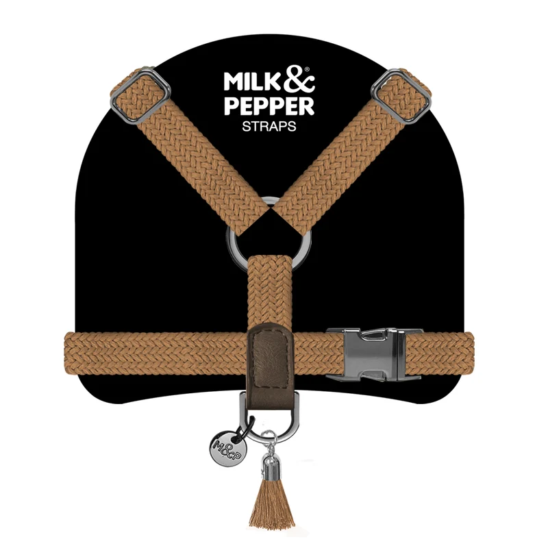 Harnais H chiens Kaya - Milk and Pepper