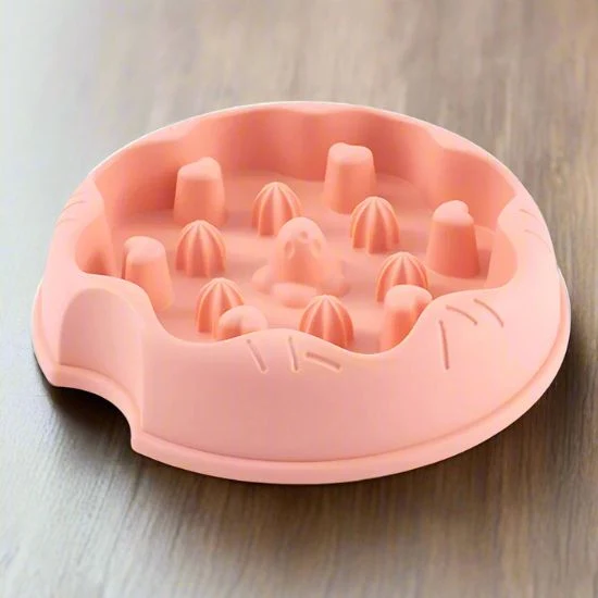 Gamelle anti-glouton chat - Alimentation Lente