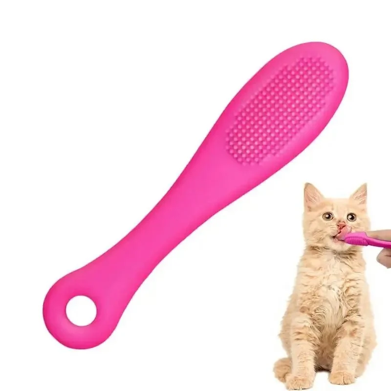Brosse menton chat - Nettoyage doux & précis | CleanMiaou