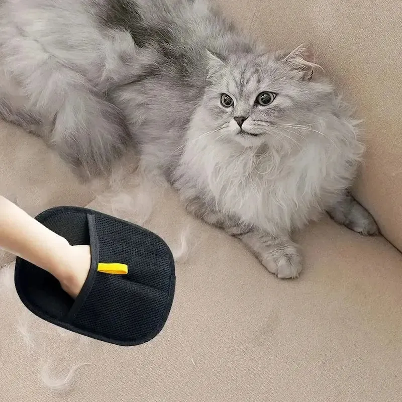 Gant épilateur pour chat - Poils enlevés sans effort | FurEase