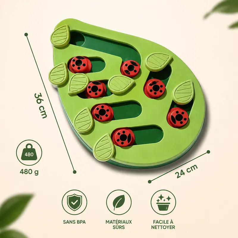 Puzzle friandises chat - Anti-ennui intelligent | PurrPlay