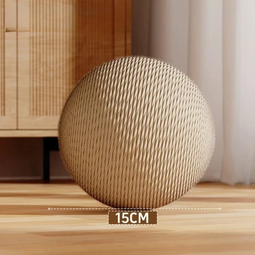 Griffoir pour chat - Désign bois avec balle sisal - Éléphant