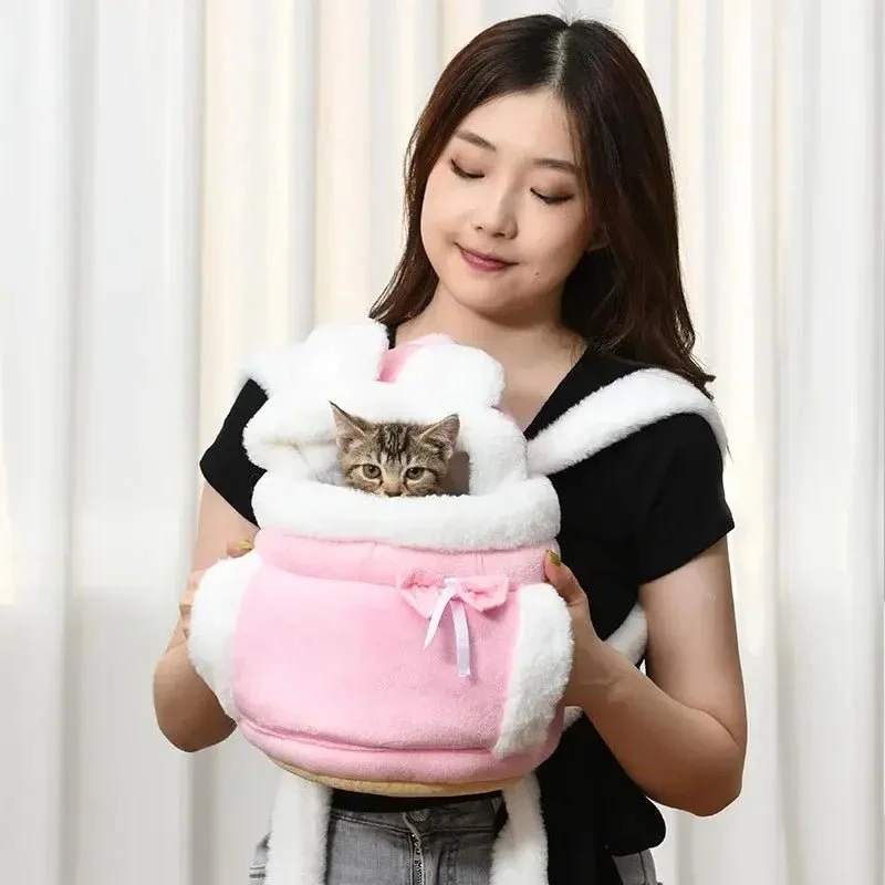 Sac ventral pour chat - Chaleur & confort | Veloo