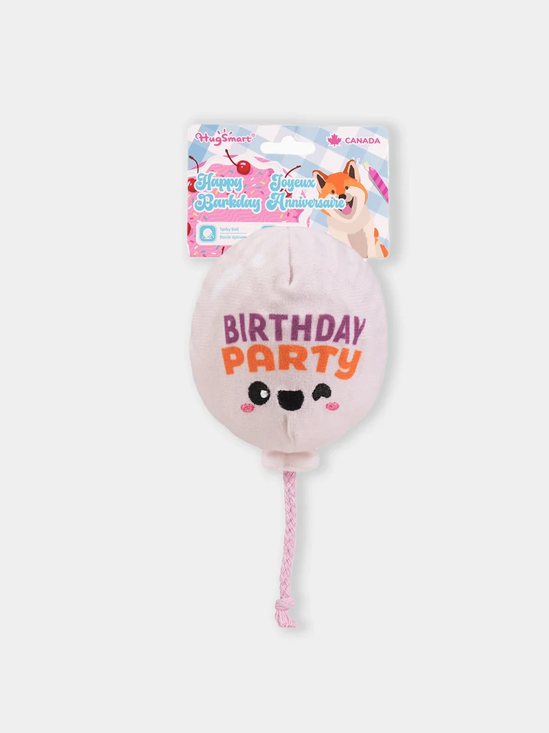 Peluche pour chien - Ballon d'anniversaire 🎈 - HugSmart
