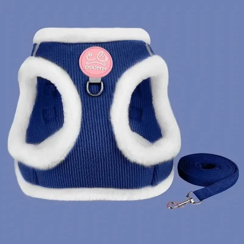 Harnais chat fourrure - Confort chaud | PurrFur