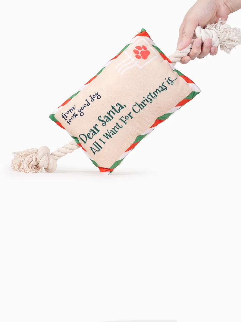 Peluche pour chien - Lettre au Père Noël 📮🤶- HugSmart