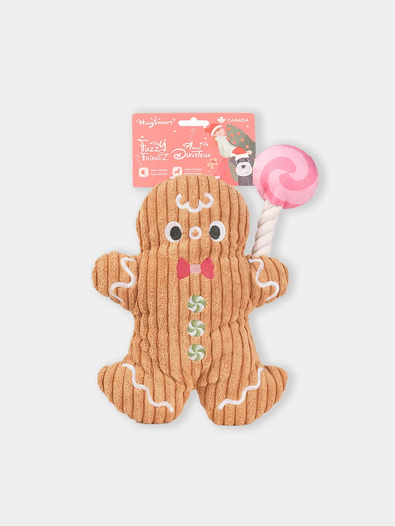 Peluche pour chien - Pain d'épices pop - HugSmart