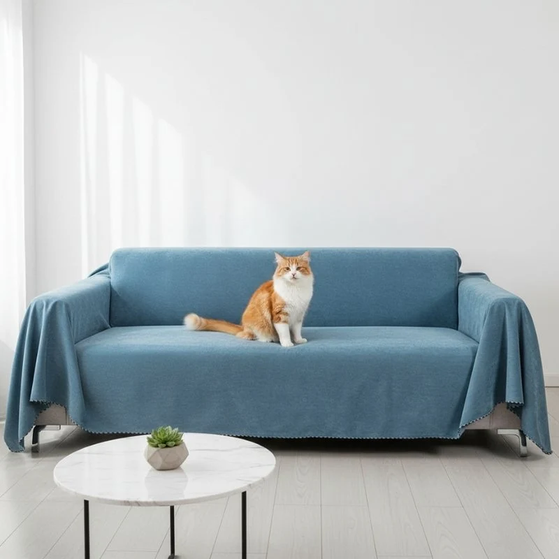 Protection Canapé Chat Anti-poils - Cat Cover
