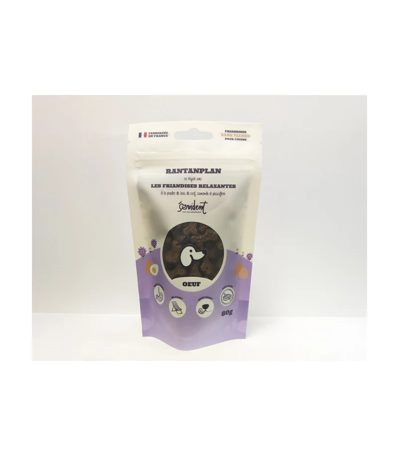 Friandises Rantanplan - sans viande et relaxantes - chien