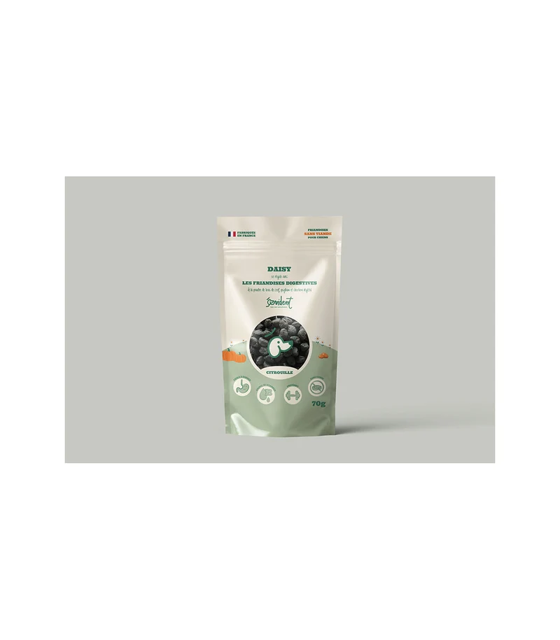 Friandises Daisy - sans viande et digestives - chien