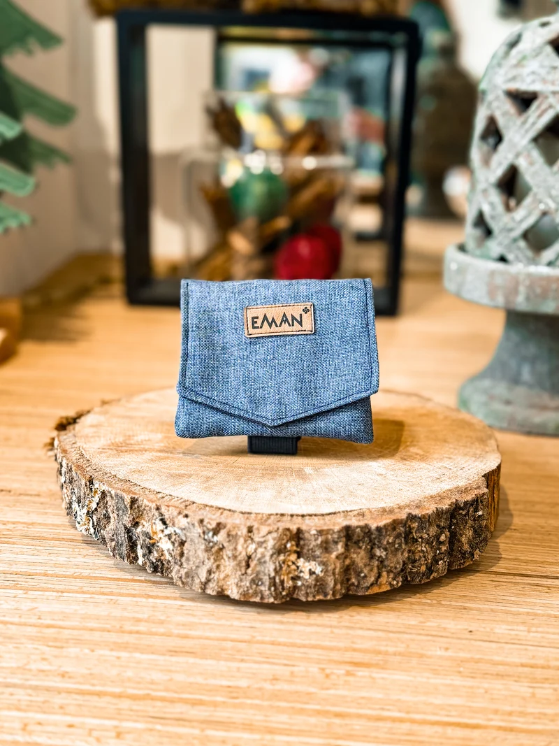 Pochette à friandises chien Jean imperméable - Bracelet balade