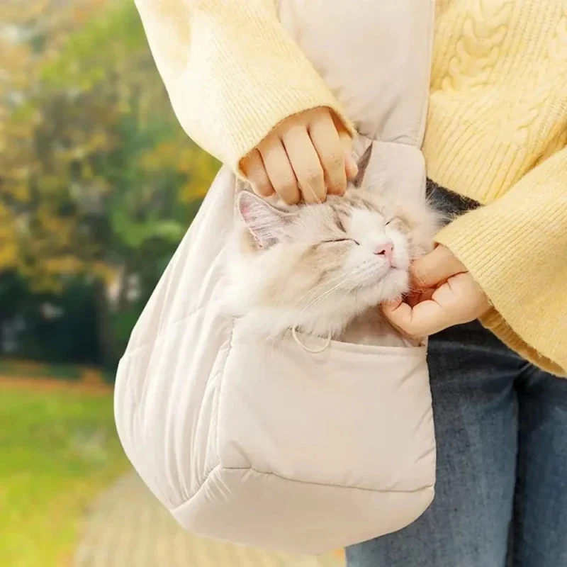 Sac transport chat bandoulière - Confort et mobilité | EasyCarry