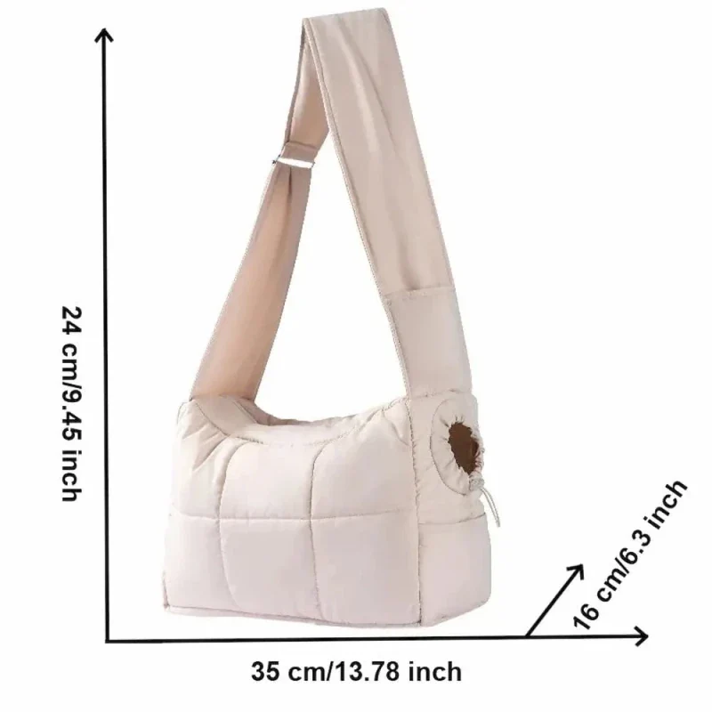 Sac transport chat bandoulière - Confort et mobilité | EasyCarry