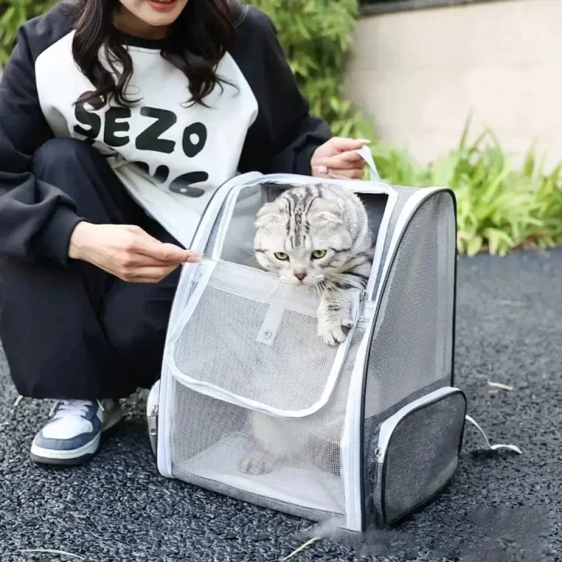 Sac à dos respirant chat - aération max | AirMiaou