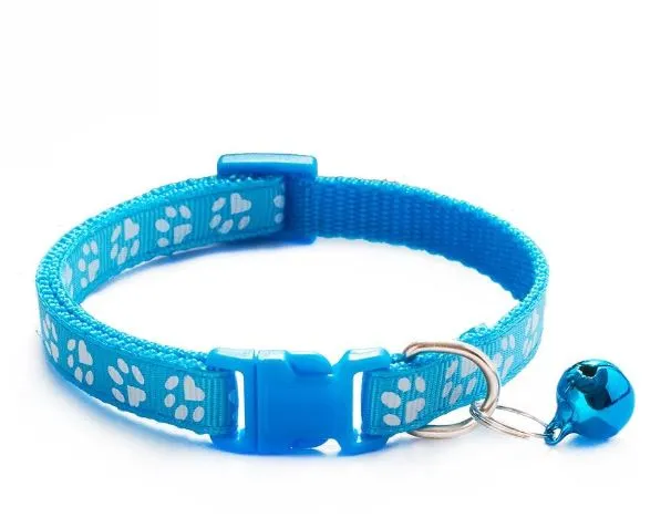 Collier en nylon avec imprimé patte