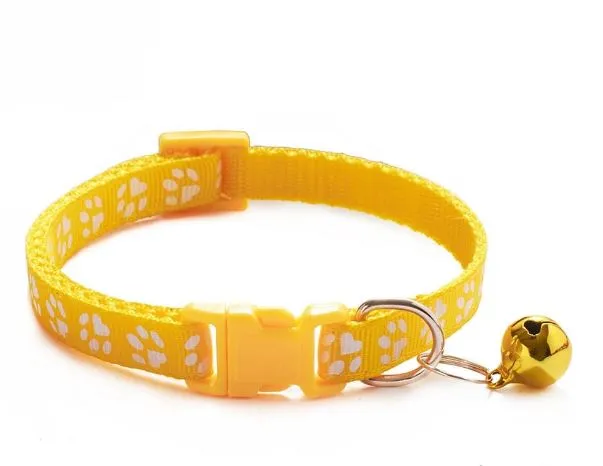 Collier en nylon avec imprimé patte