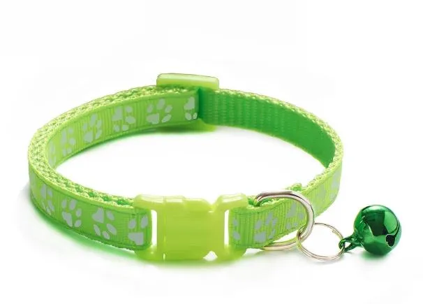Collier en nylon avec imprimé patte