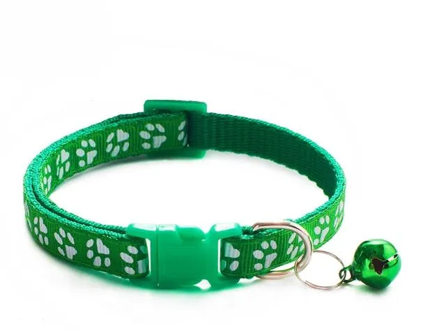 Collier en nylon avec imprimé patte