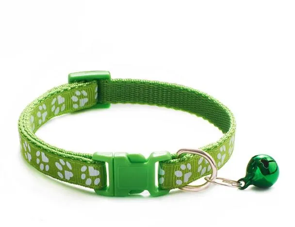 Collier en nylon avec imprimé patte