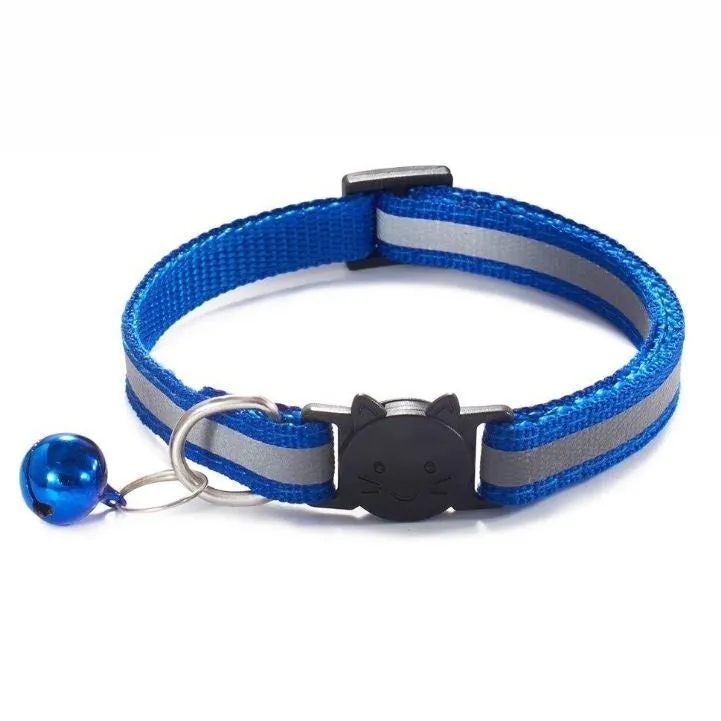 Joli collier pour chat avec bande réfléchissante