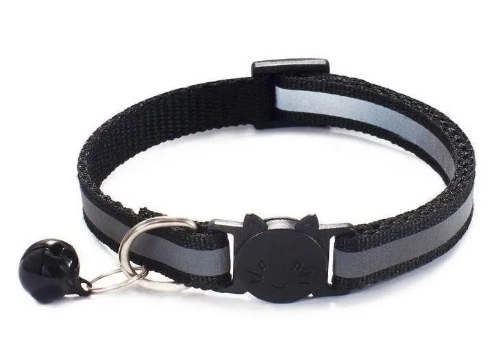 Joli collier pour chat avec bande réfléchissante